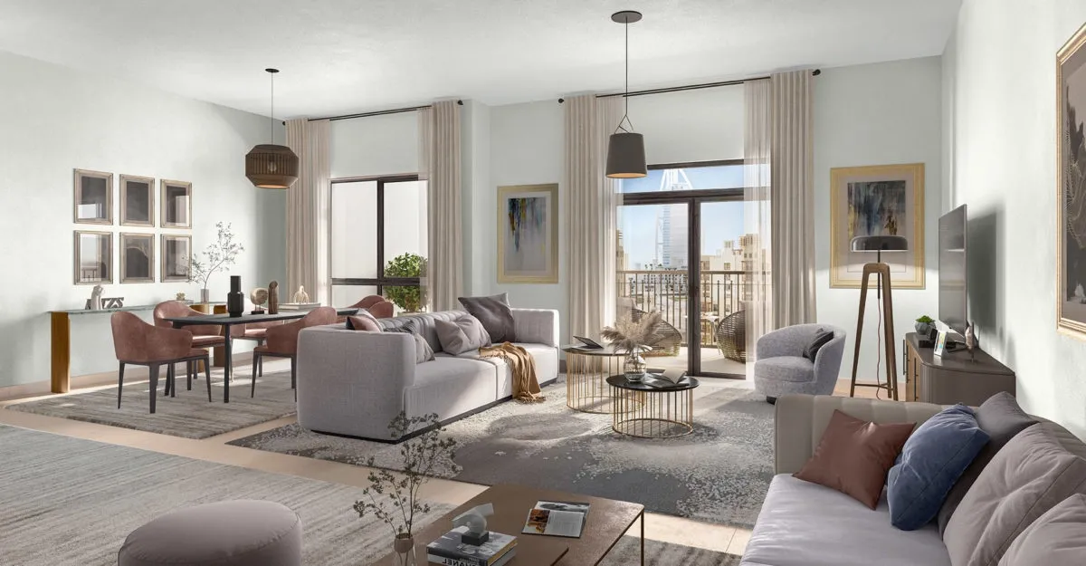 Панорамные шторы в гостиной